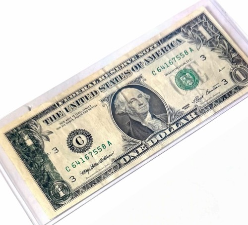 Rare double printed one dollar - one,